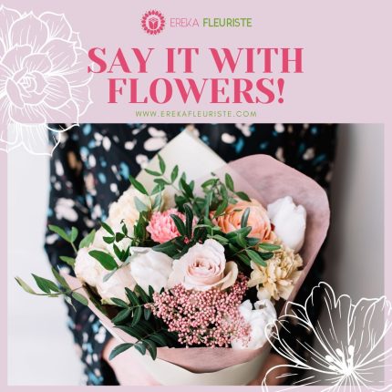 Bouquets remerciement Marrakech, Ereka Fleuriste