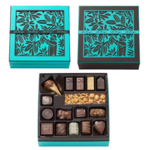 Boite carrée 33 chocolats assortis