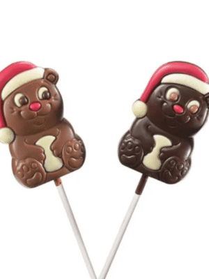 Christmas Bear Chocolate Lollipop